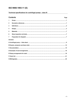 Inhaltsverzeichnis zu ISO 9908:1993