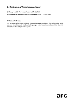 Produktanforderungen (pdf | 98 KB )