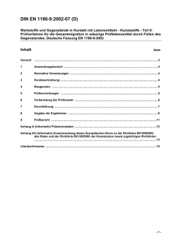 DIN EN 1186-9:2002