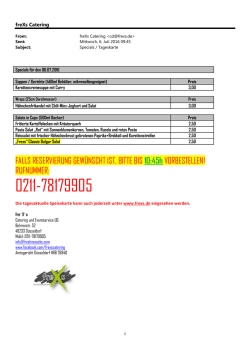 Unser Angebot am 06.07.2016 als PDF.