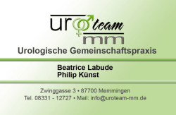 Page 1 UTG/eam- F Urologische Gemeinschaftspraxis Beatrice