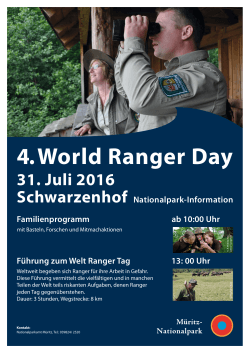 4. World Ranger Day - Müritz