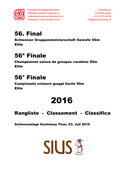 SSV GM-Final 2016 Elite