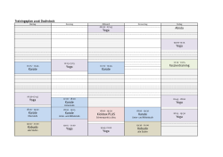 Trainingsplan Teil 1 Dachstock als pdf