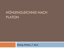 H&ouml;hlengleichnis nach Platon