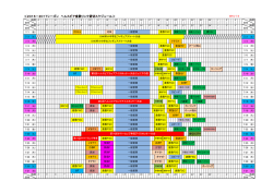 ＜2016－2017シーズン ヘルスピア倉敷リンク貸切スケジュール＞