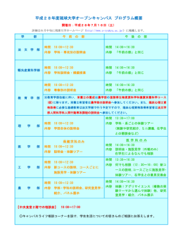 プログラム(概要)