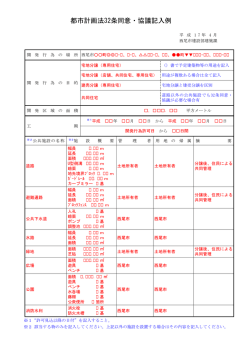 記入例 - 西尾市
