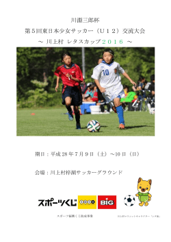 レタスカップ2016要項 - 一般社団法人長野県サッカー協会