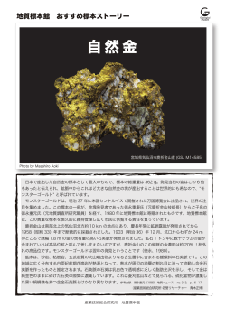自然金 - 地質調査総合センター