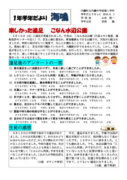 H28_1年学年便り 6月号