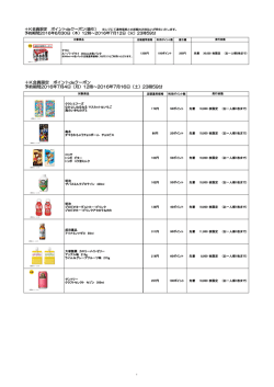 ＋K会員限定 ポイントdeクーポン 予約期間2016年7月4日