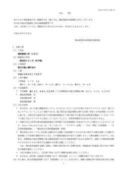 （電子入札、簡易型総合評価落札方式）に付しま