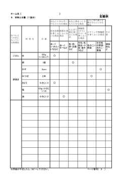 レポート2（記載例）