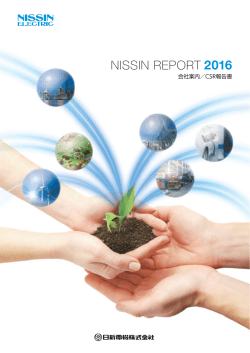 NISSIN REPORT 2016
