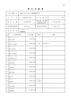 豊岡1条3丁目ほか側溝整備工事（PDF形式 101キロバイト）