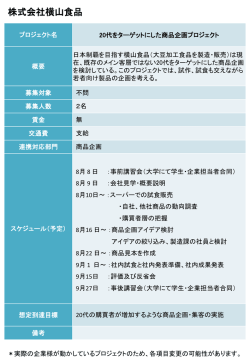 プロジェクト詳細