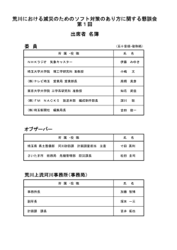 出席者名簿[PDF：34KB]