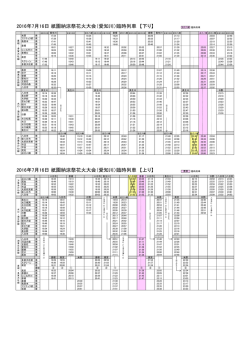 2016年7月16日 祇園納涼祭花火大会（愛知川）