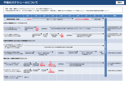 資料4 今後のスケジュールについて（PDF：433KB）