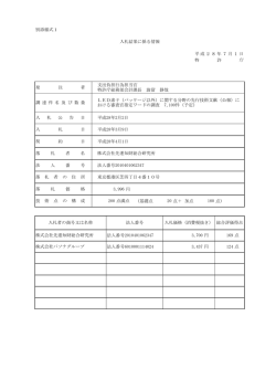 （公報）における審査官指定ワードの調査 7100件（予定（PDF：44KB）