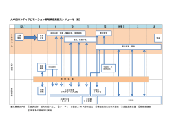 （3）大牟田市シティプロモーション戦略策定業務スケジュール（案）