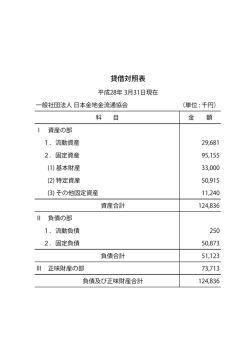 財務 - 一般社団法人 日本金地金流通協会