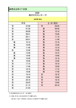 新野辺北町3丁目西