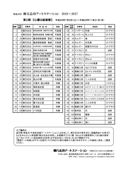 第二期展示リスト