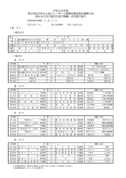 平成28年度 第5回全日本6人制バレーボール実業団選抜男女優勝大会