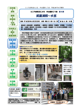 中山道を歩こう会 第4回 （武蔵浦和～大宮）