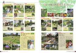 花と緑があふれる庭にようこそ！ 花と緑があふれる庭にようこそ！