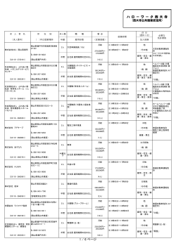西大寺公共職業安定所管内 [PDFファイル／348KB]