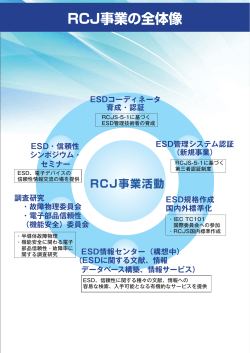 RCJリーフレット - 日本電子部品信頼性センター