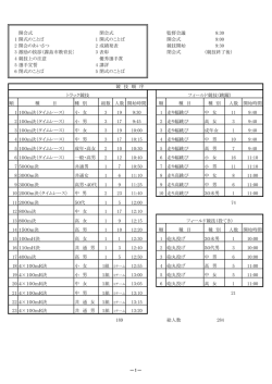 タイムテーブル
