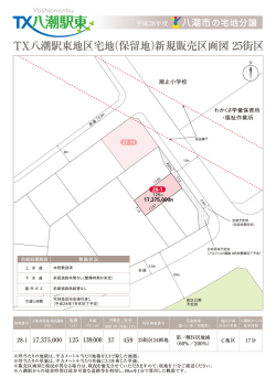 八潮_区画図_25街区_28-1