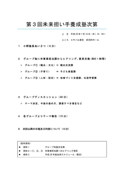 別添次第 - 倉吉市