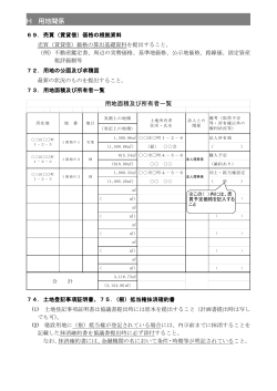 H 用地関係 - 東京都福祉保健局