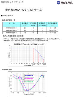 複合形EMIフィルタ