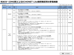（PDF形式） ～田淵電機株式会社製 蓄電ハイブリッドシステムを新たに追加