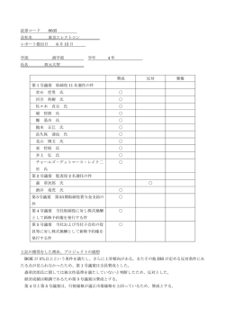 証券コード 8035 会社名 東京エレクトロン レポート提出日 6 月 15 日