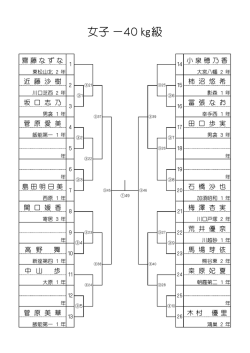 女子個人戦