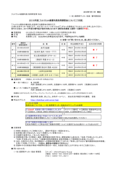 2016年度 フットサル4級審判員取得講習会について（7月度）