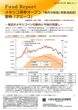 メキシコ債券オープン（毎  分配型/資産成  型） 愛称「アミーゴ」