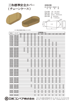 三和標準安全カバー ( チェーンケース )