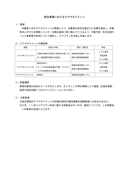 総合事業におけるケアマネジメント(PDF 約33KB)