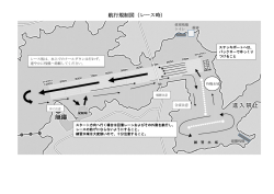 航行規制図（レース時）