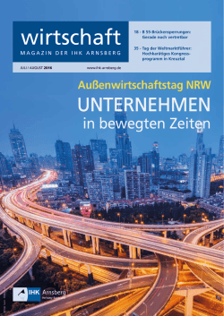 wirtschaft_aktuelle_ausgabe - IHK Arnsberg Hellweg