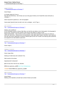 PDF *** Zyklusbeobachtungen am Dienstag ***