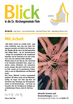 blick_0216_web - Evangelische Kirchengemeinde Flein